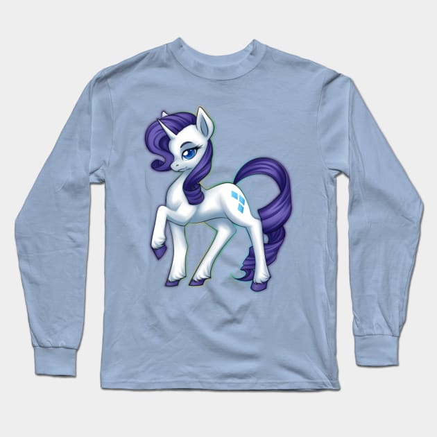 rarity Long Sleeve T-Shirt by Xiki_Muffin